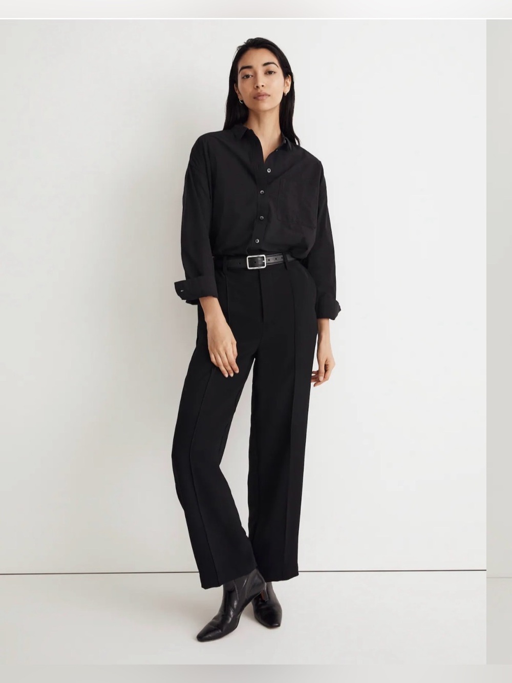Madewell Tailored Straight Leg Pants